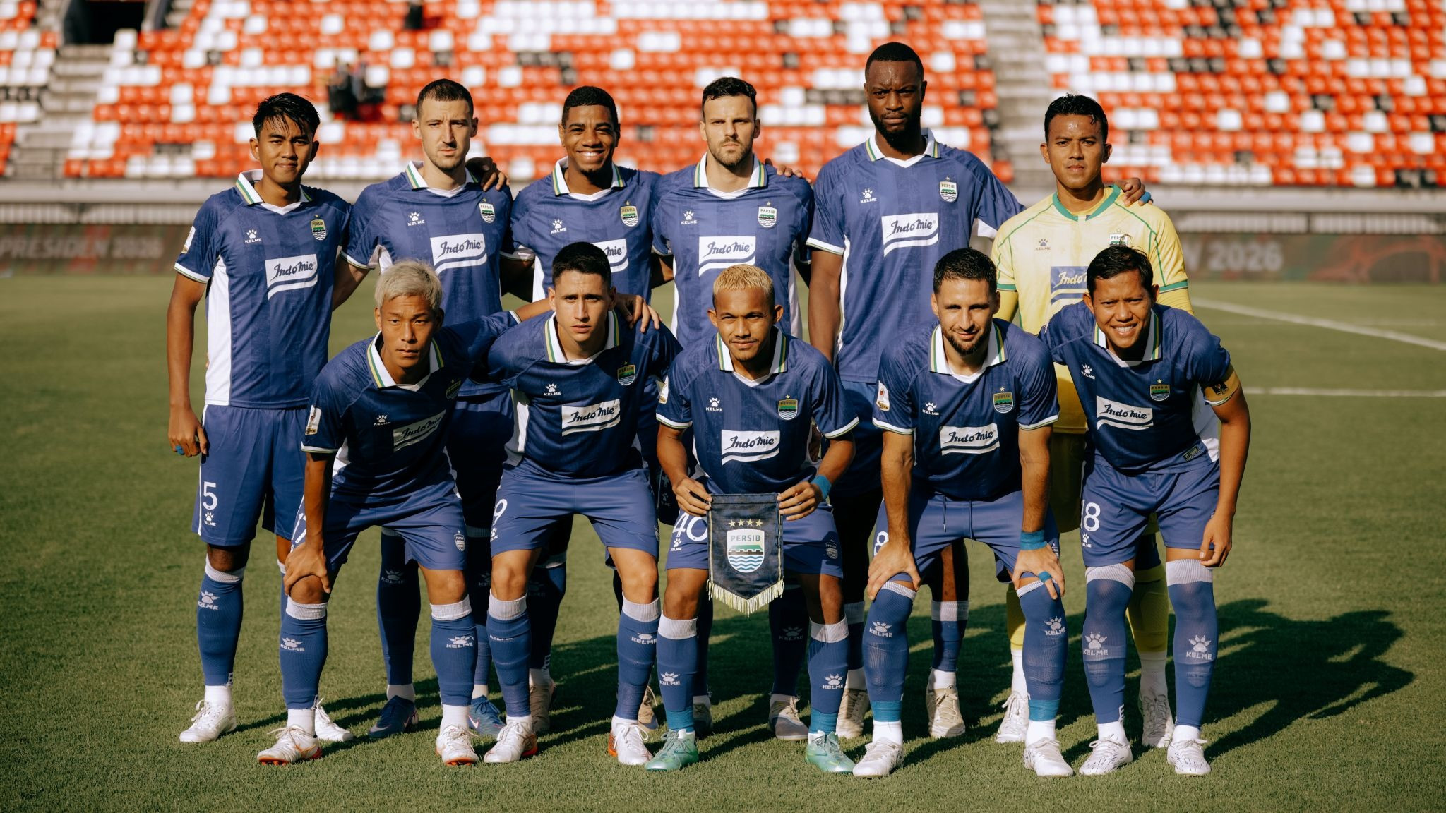 Pertandingan Piala Presiden antara Persib melawan Persija