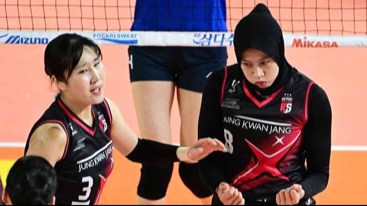 Megawati Hangestri dan Yeum Hye-seon