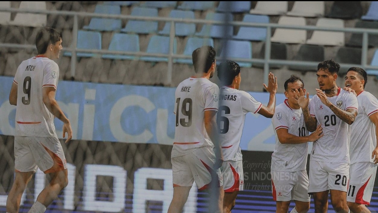 Timnas Indonesia saat Menghadapi Timor Leste