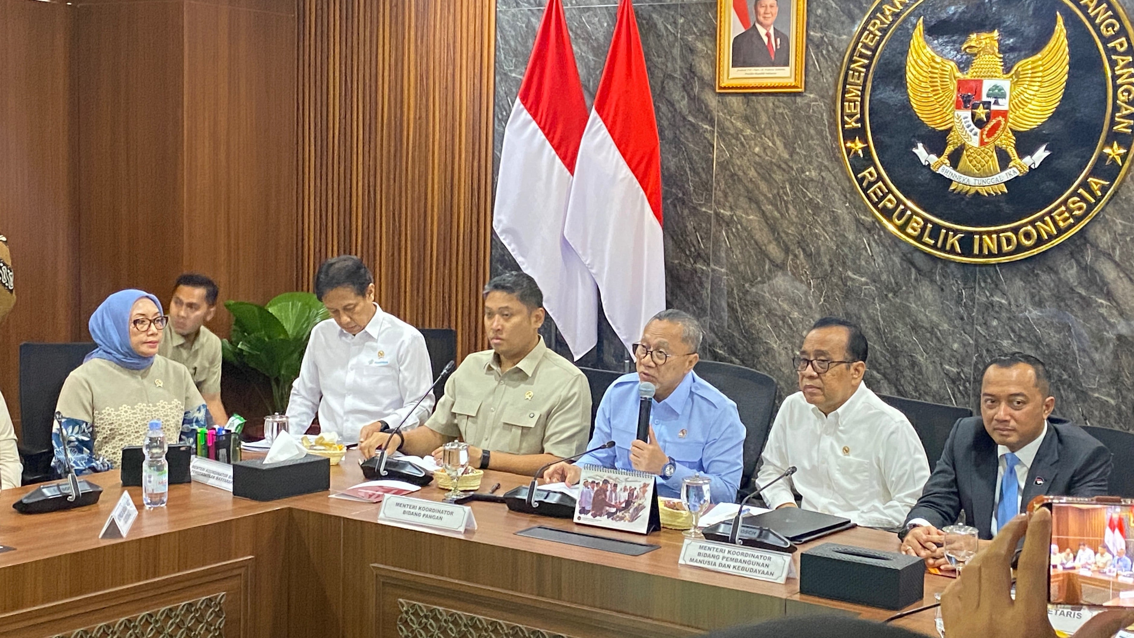 Menteri Koordinator (Menko) Bidang Pangan Zulkifli Hasan alias Zulhas.