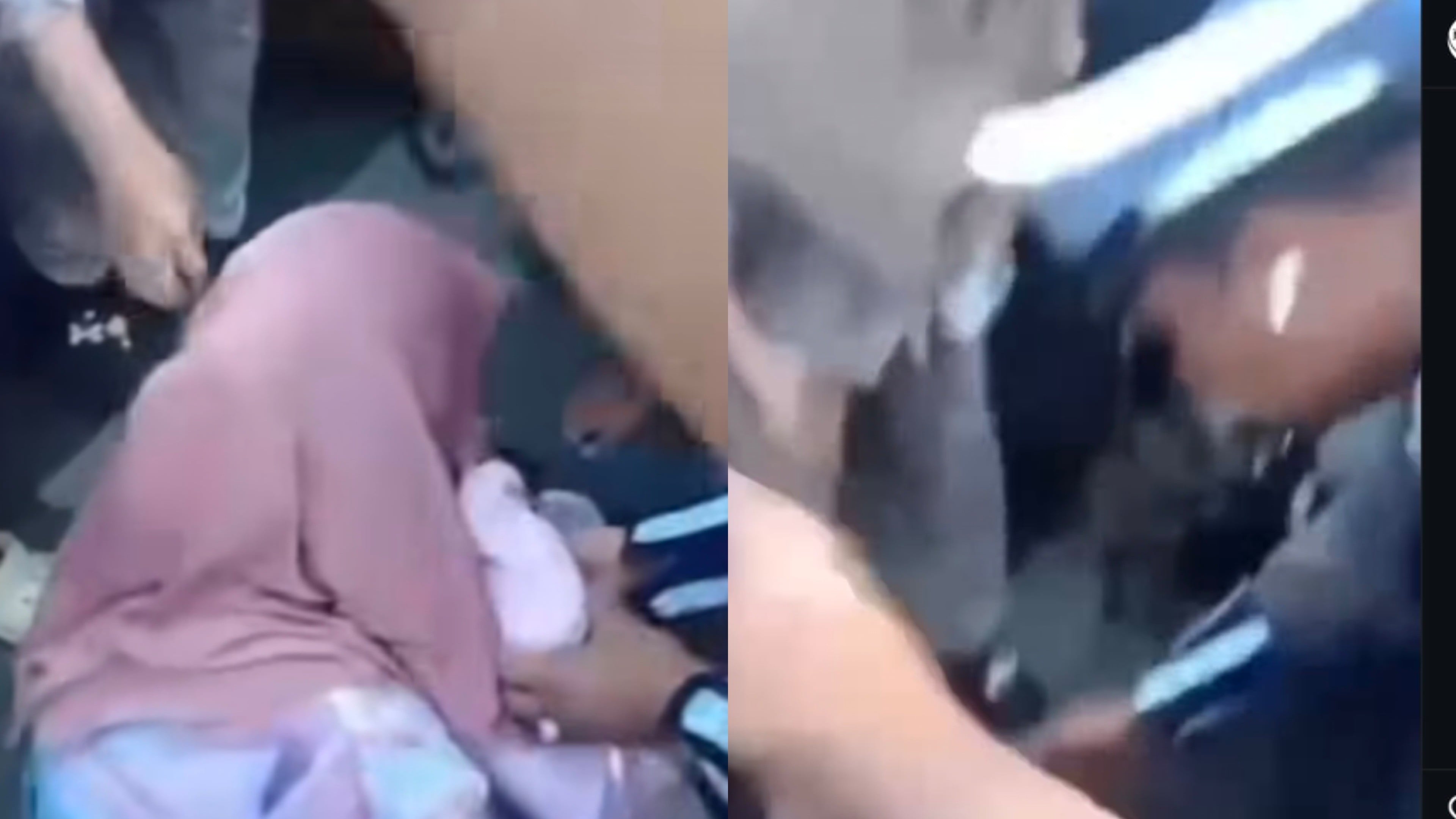 Viral Video Ibu Histeris Diduga Ditabrak Oknum Polisi