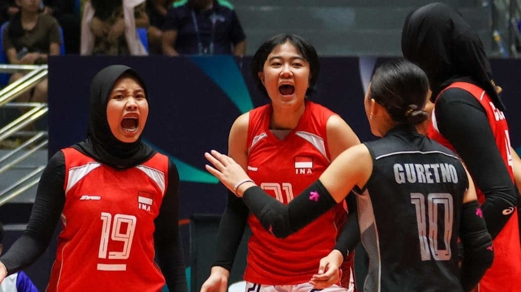 Timnas Voli Putri Indoensia di AVC Women s Cup 2026