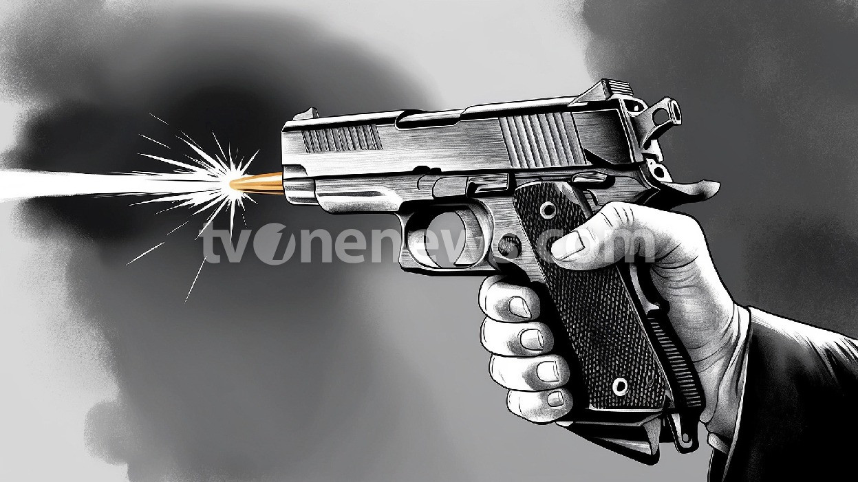 Ilustrasi penembakan