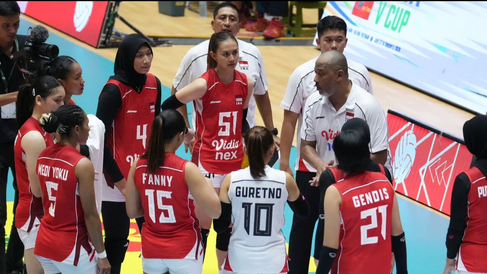 TImnas Voli Putri Indonesia di SEA V Cup 2026