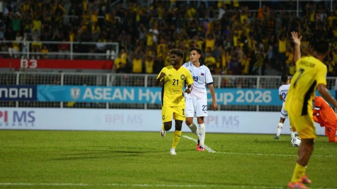 Selebrasi Pemain Malaysia di Piala AFF 2026