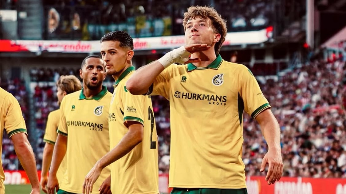 Ole Romeny cetak gol saat bela Fortuna Sittard