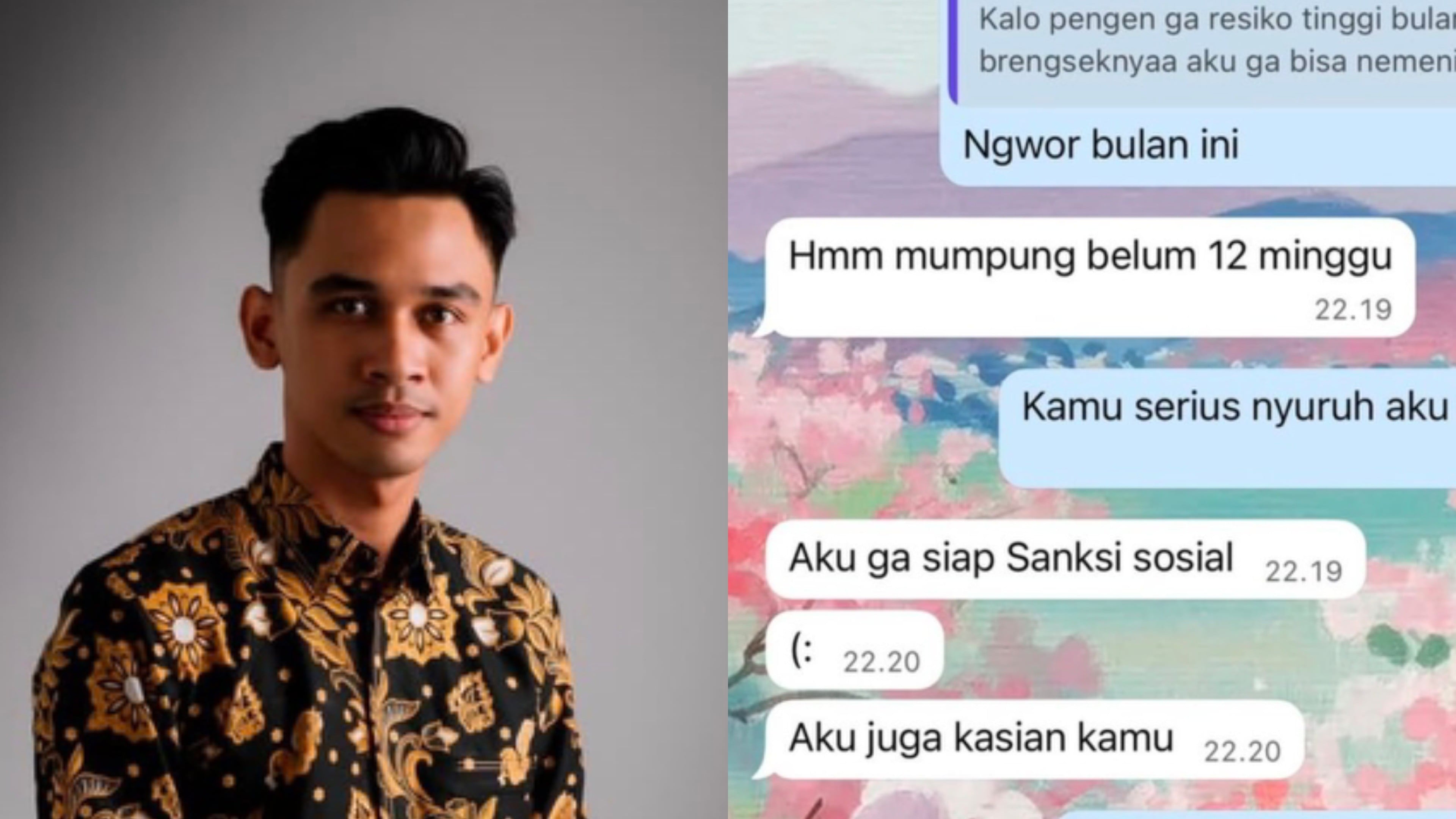 Viral Kronologi Lengkap Kasus Tio Diduga Suruh Pacar Aborsi