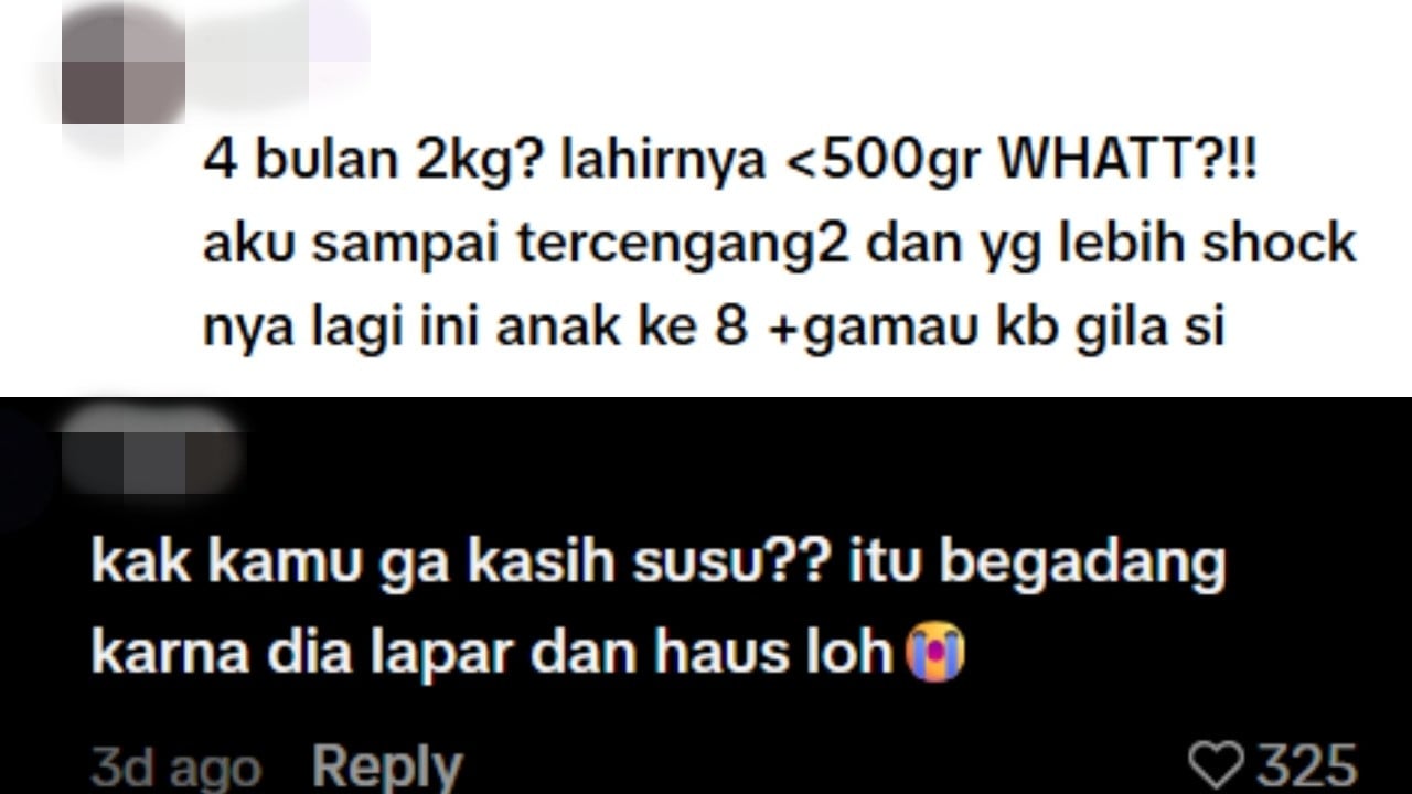 Viral Ibu 8 Anak Ogah KB padahal Kondisi Ekonomi Buruk, Netizen: Si Bungsu Beratnya Cuma 2 Kilo!
            - galeri foto