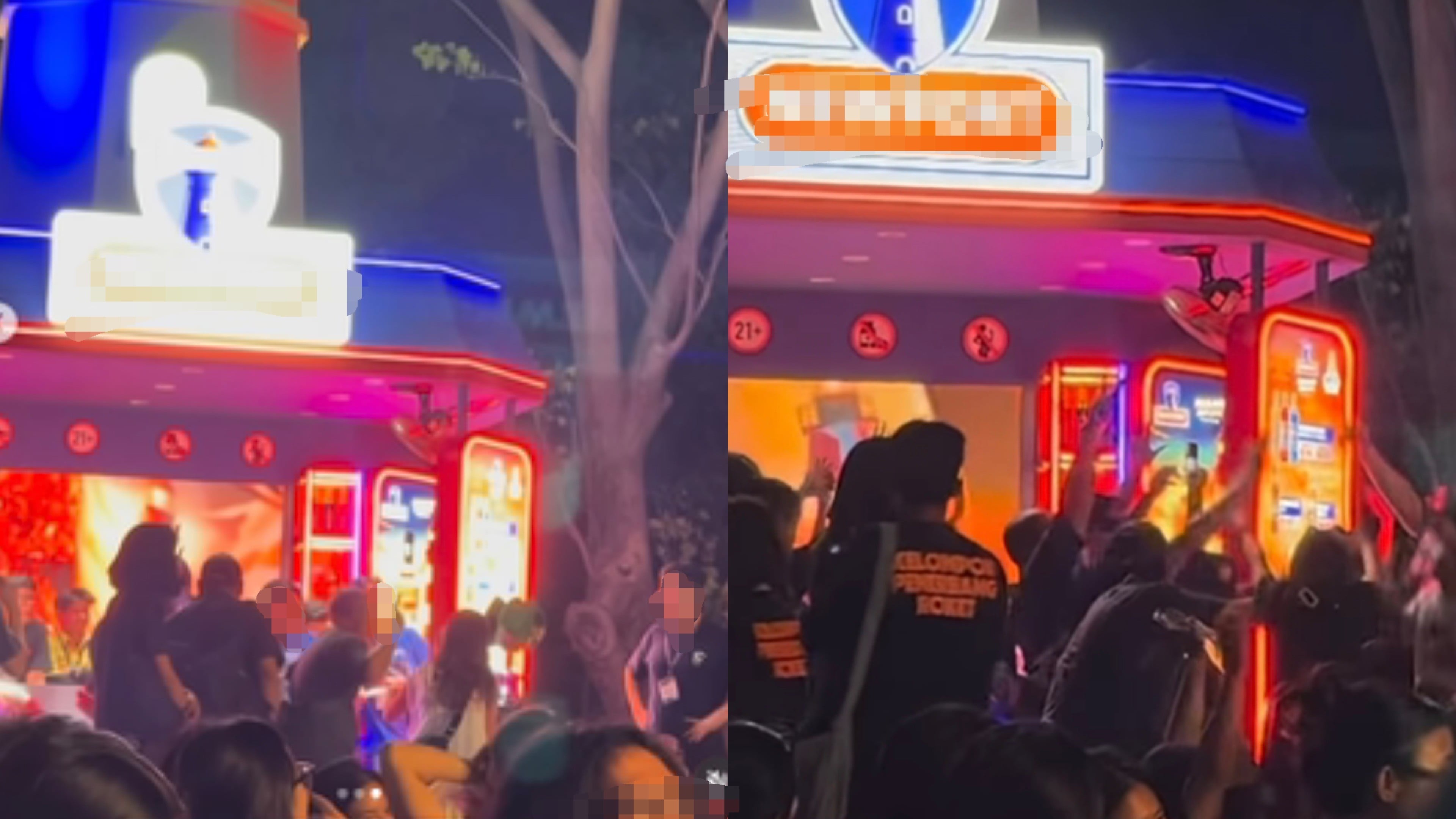 Viral Tayangan Video Memperlihatkan Booth Alkohol Adakan Promosi Dapat Sebotol Miras