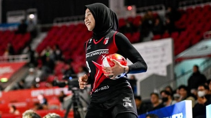 Megawati Hangestri saat di Red Sparks