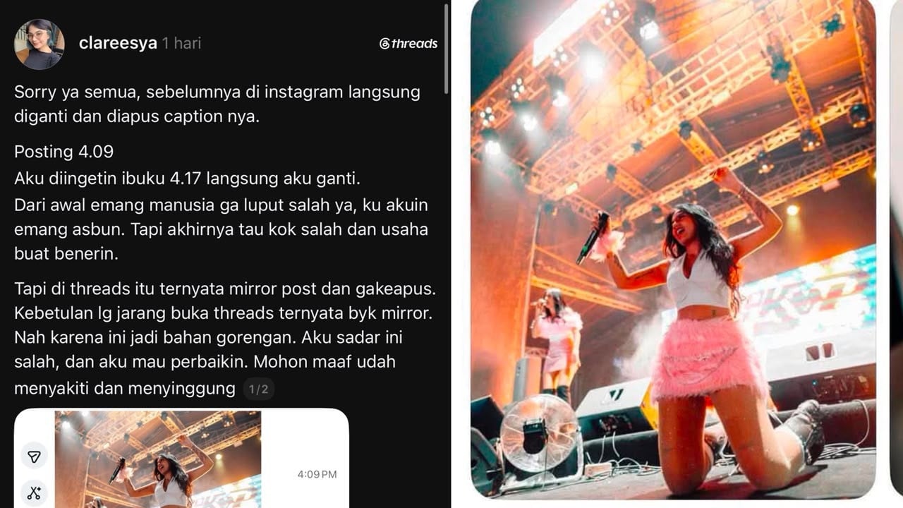Siapa Clareesya? Penyanyi yang Viral Usai Aksi Gaya Takbir di The Sounds Project