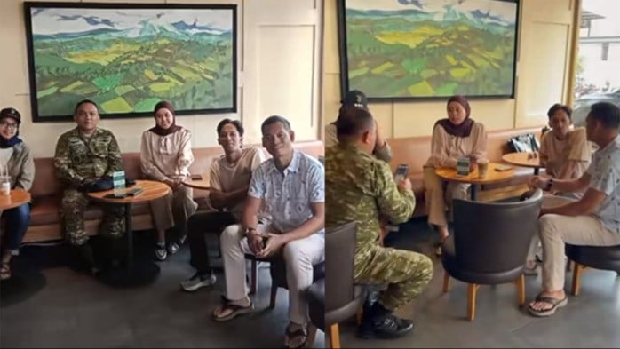 Pemilik mobil yang mengalami pecah kaca sudah ditemui TNI AU