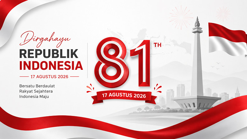 Ilustrasi HUT ke-81 RI