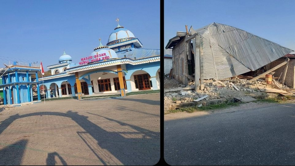 Viral foto-foto kondisi setelah gempa di NTT