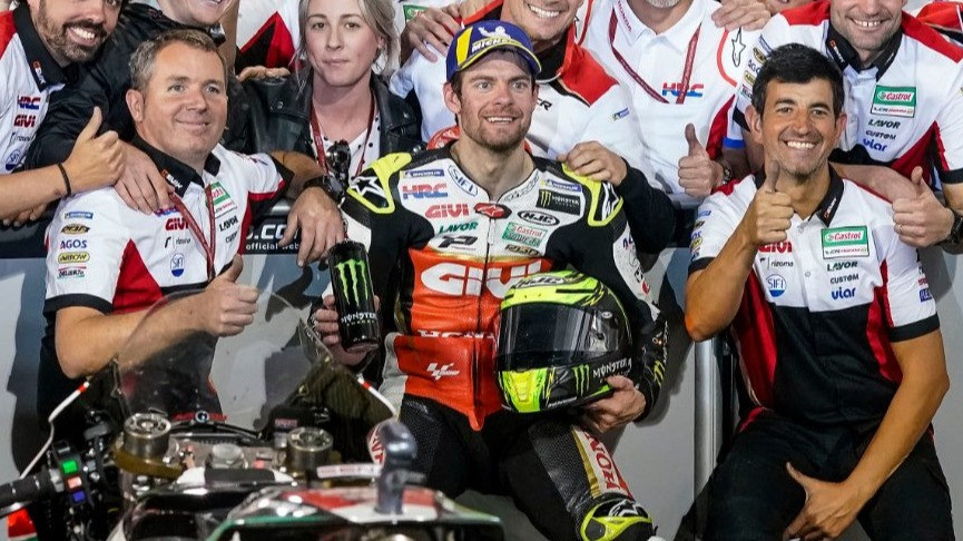 Cal Crutchlow saat membela LCR Honda di MotoGP