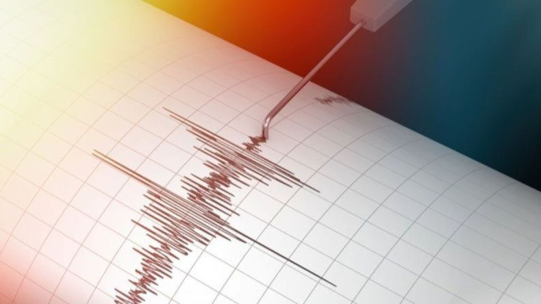 Ilustrasi - Seismograph gempa bumi.