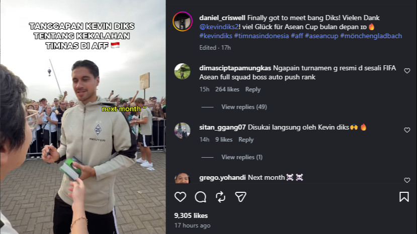 Bek Timnas Indonesia Kevin Diks