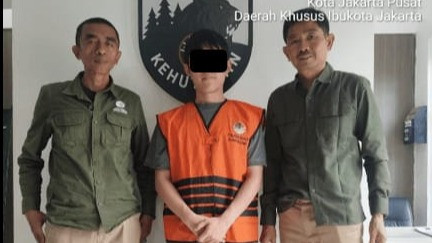 Seorang warga negara Republik Korea berinisial JJ (25) diamankan saat hendak terbang menuju Seoul pada Selasa, 28 Juli 2026.