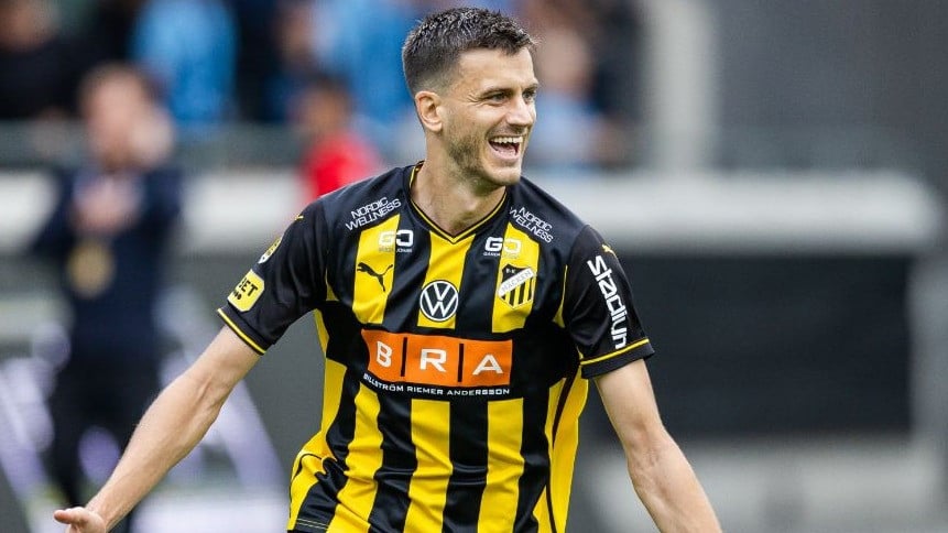 Striker Timnas Swedia yang diisukan ke Persija Jakarta Alexander Jeremejeff