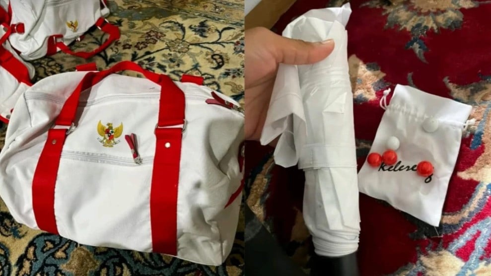 Isi goodie bag diterima peserta Upacara ke-81 RI yang viral