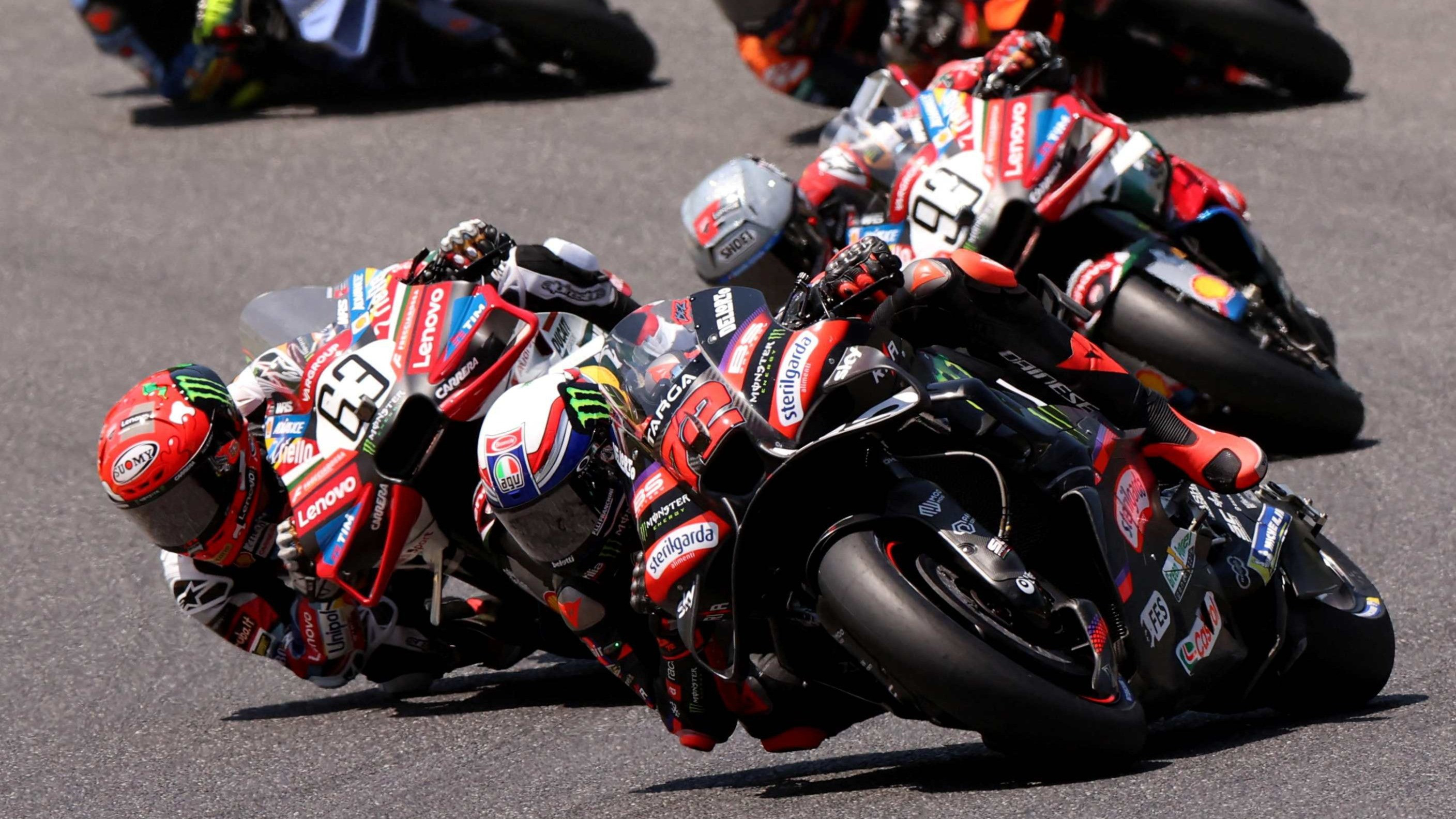 Marco Bezzecchi saat Memimpin MotoGP Italia 2026