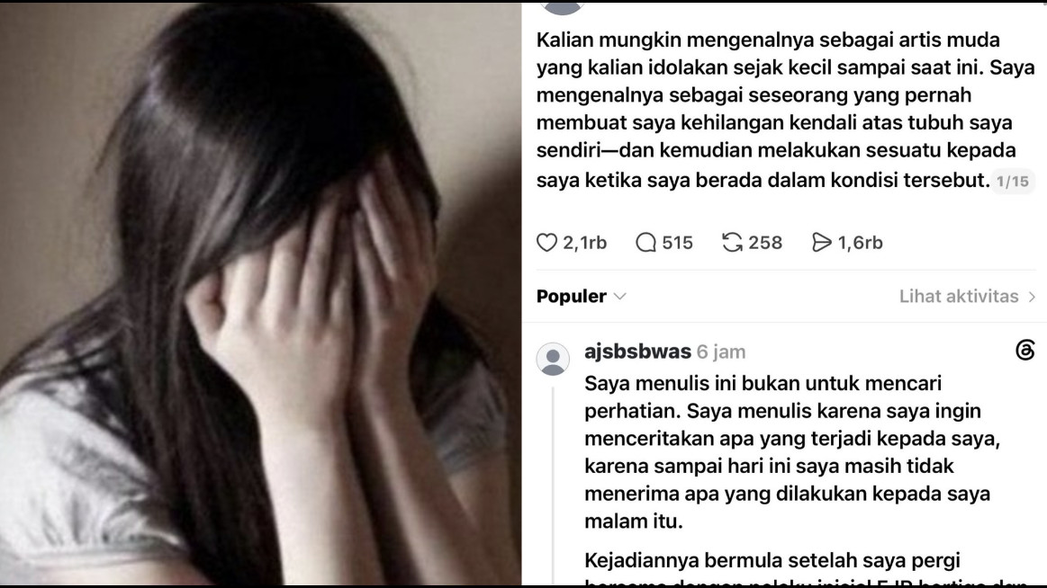 Viral Artis Inisial EJR dan Penyanyi NB Diduga Lakukan Pelecehan Seksual