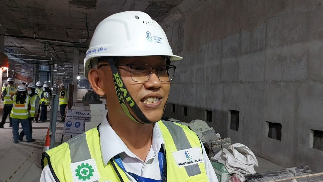 Direktur Utama PT Integrasi Transit Jakarta, Ferdiansyah Roestam.
