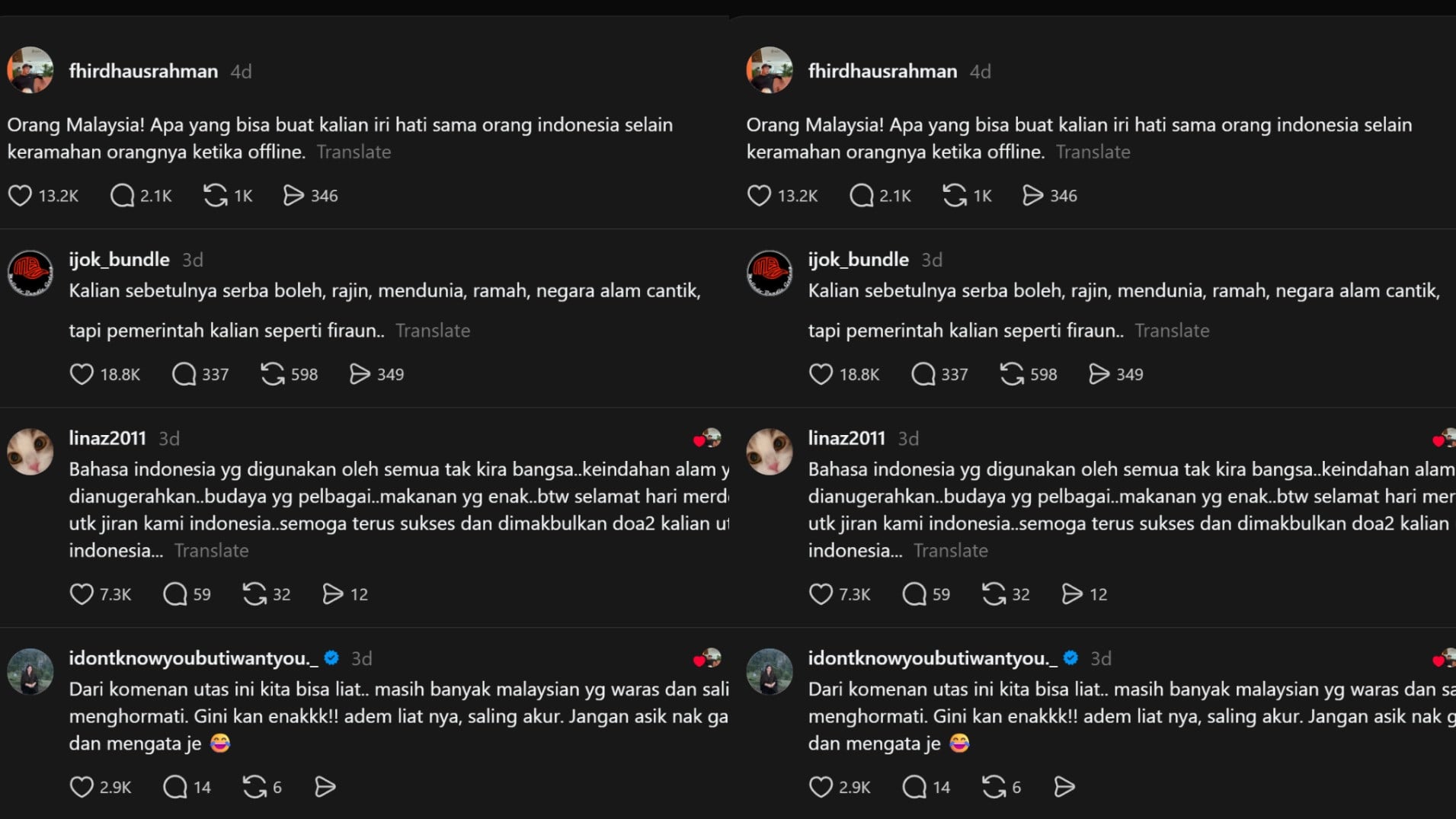 Viral di Threads, Warga Malaysia Ungkap Hal yang Bikin Mereka Iri dari Indonesia, Jawabannya Bikin Bangga
