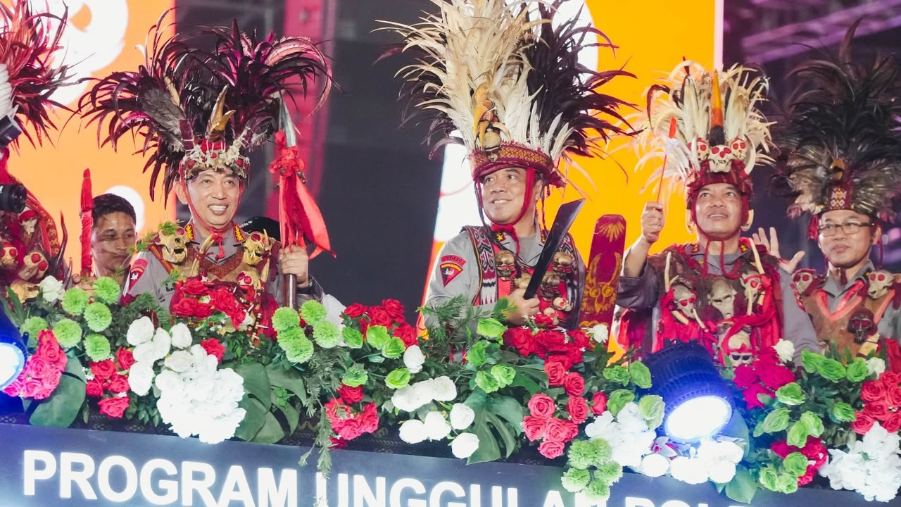 Polri Raih Juara III Karnaval Kemerdekaan HUT ke-81 RI, Usung Tema Pesona Sulawesi Utara