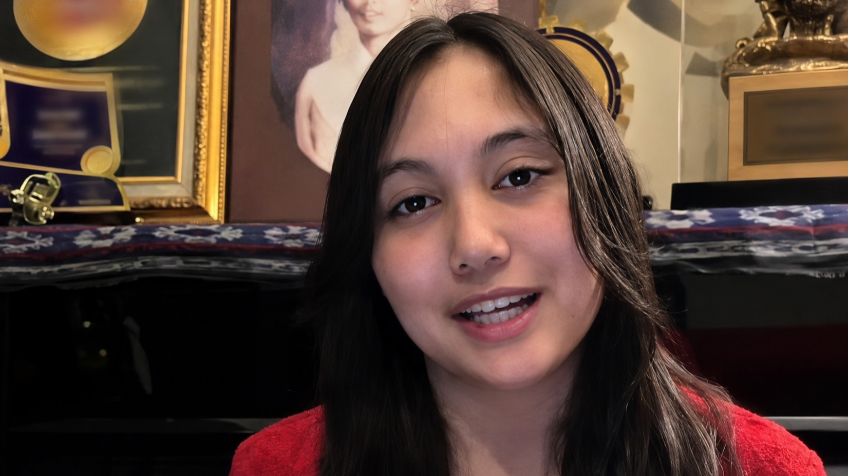 Antea Putri Turk, cicit buyut kakak kandung WR Soepratman, pencipta lagu Indonesia Raya