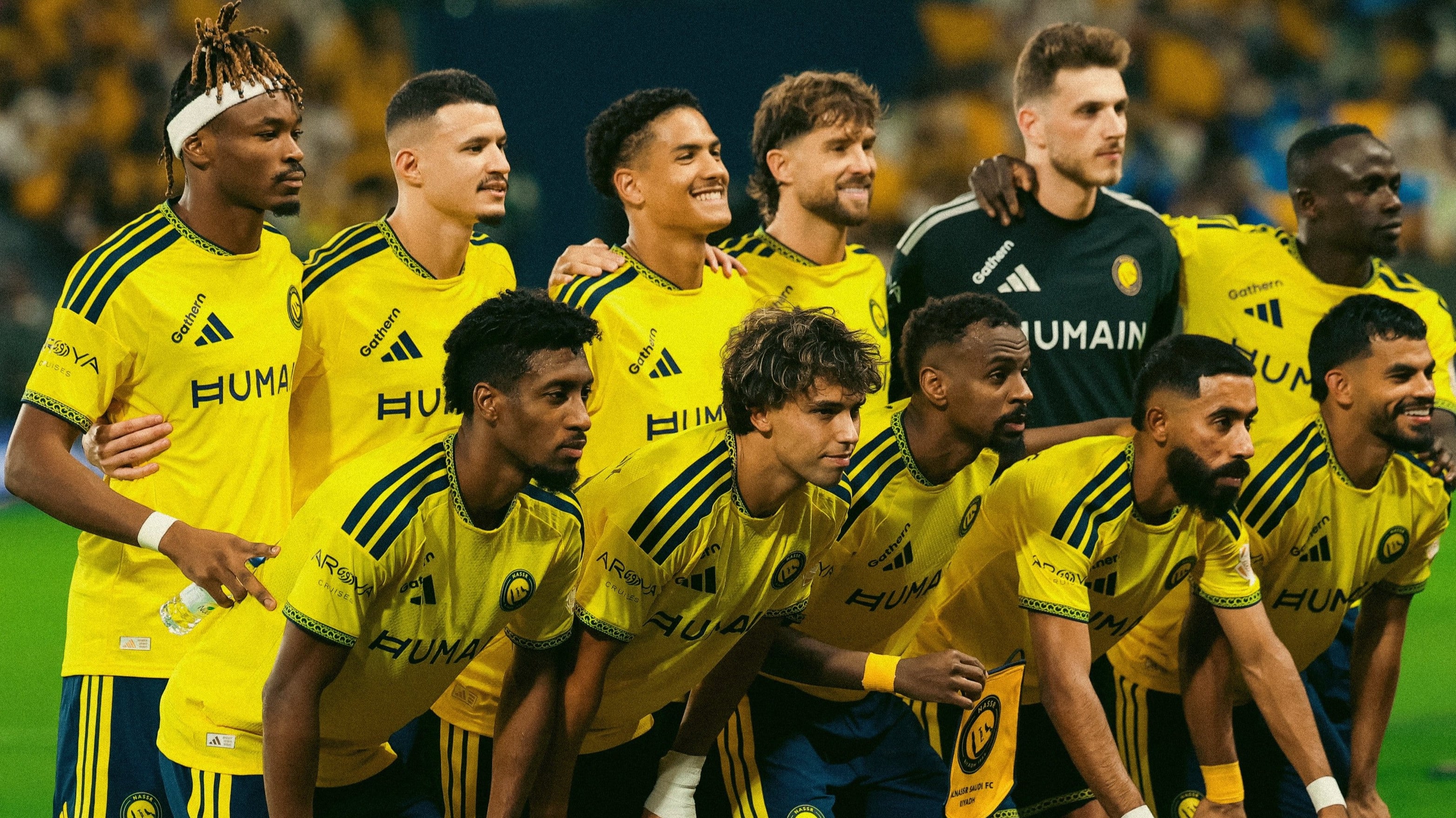 Skuad Al Nassr saat laga melawan Al Fateh di Liga Pro Saudi 2026/2027, Minggu (16/8/2026).