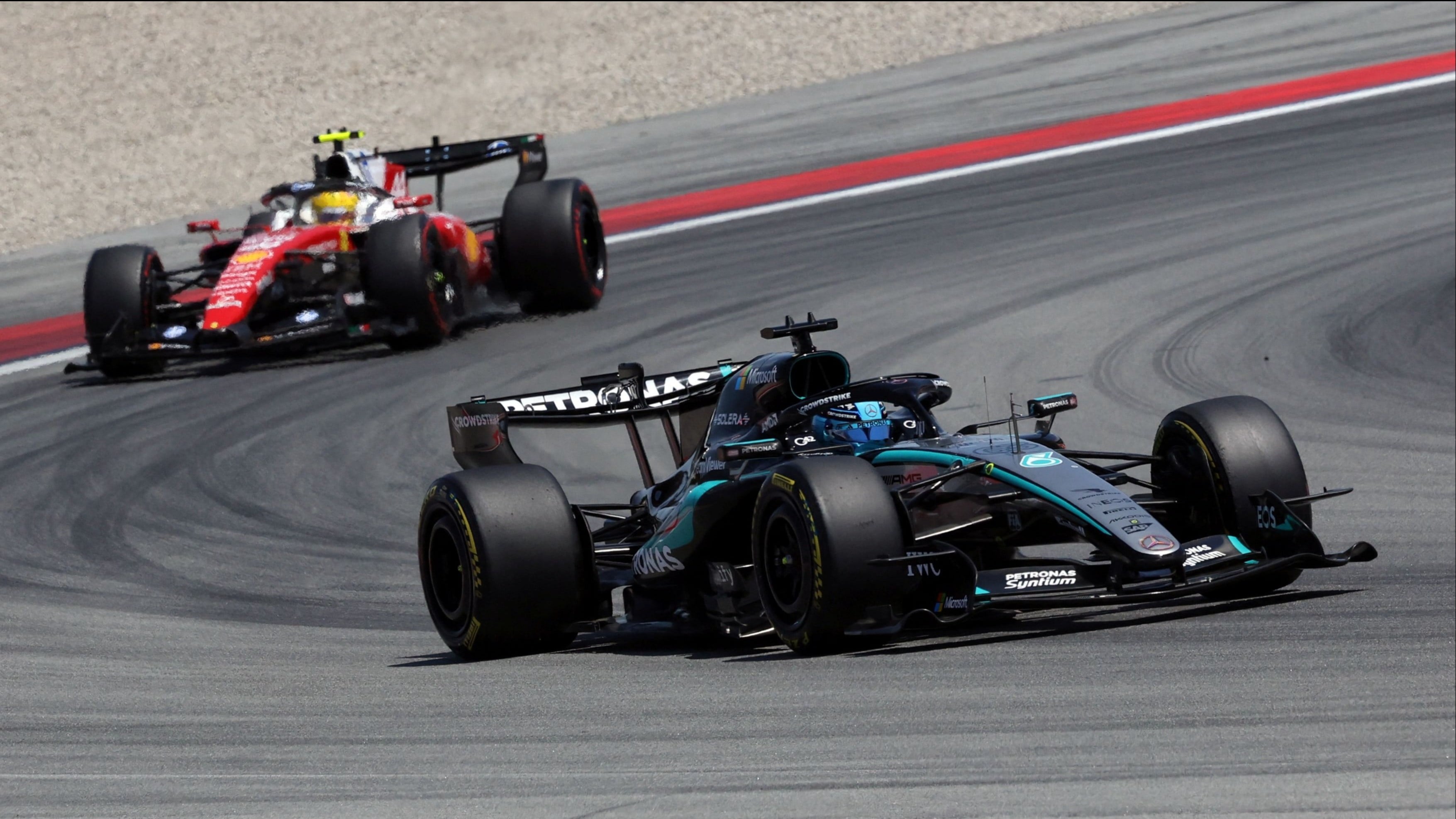Duel Ferrari vs Mercedes di F1 GP Catalunya 2026