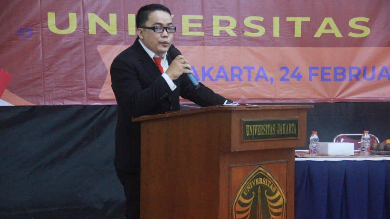 Fungsionaris Pusat Pemuda Bulan Bintang, Muhammad Haris Zulkarnain