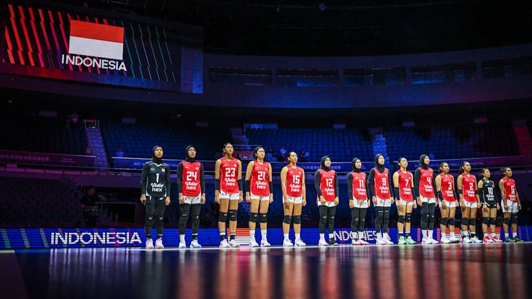 Timnas Voli Putri Indonesia di AVC Women s Continental 2026