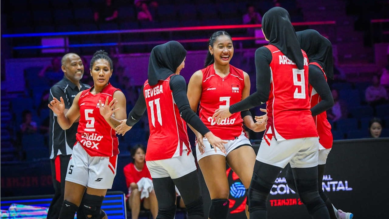 Timnas Voli Putri Indonesia di AVC Women s Continental 2026