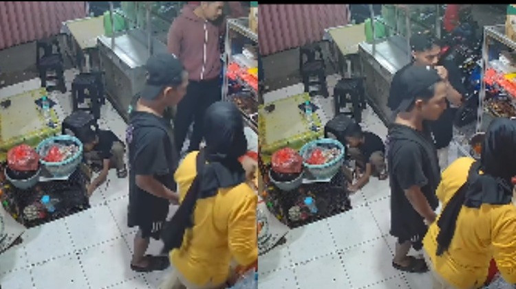 Pelecehan seksual kepada penjual nasi uduk dari seorang pembeli