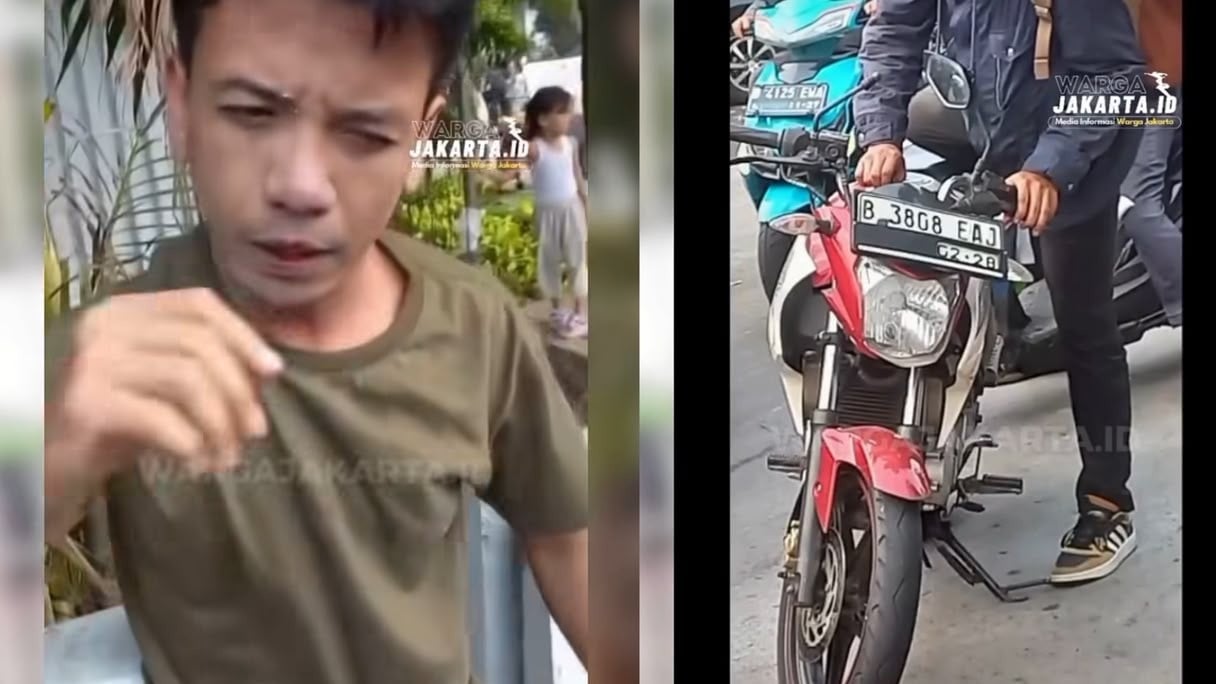 Tak Terima Diklakson, Pemotor di Jagakarsa Piting Pengemudi Mobil hingga Kesulitan Bernapas, Kini Diburu Polisi