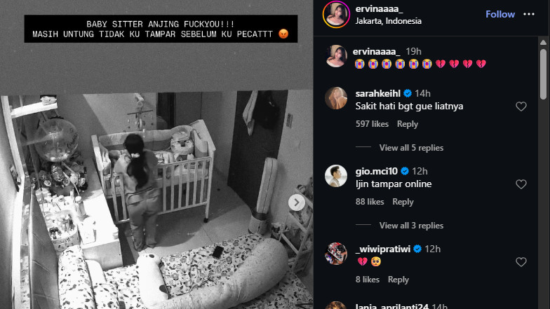 Baby sitter cubit bayi berusia 6 bulan gara-gara tak mau tidur