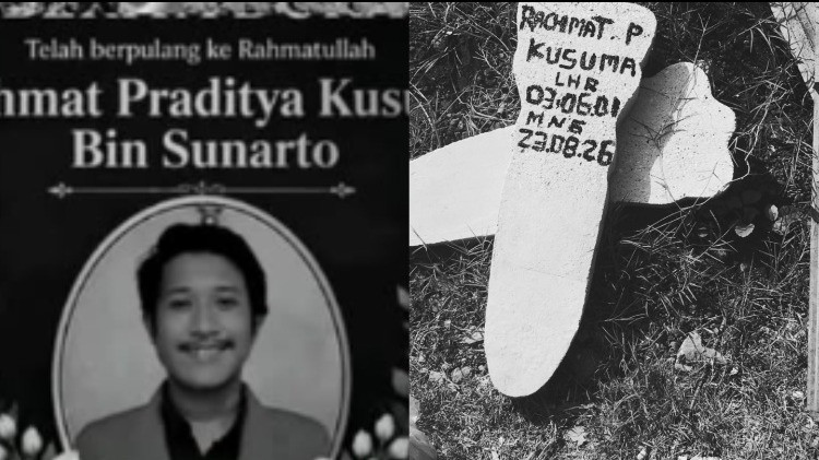 Rachmat Praditya Kusuma, korban kecelakaan oleh pengemudi mabuk di Surabaya