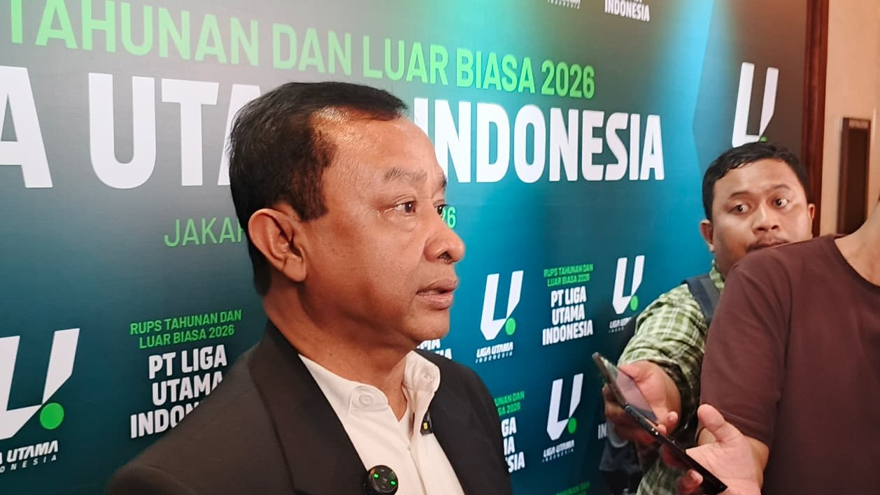 General Manager I.League, Budiman Dalimunthe di Rapat Umum Pemegang Saham (RUPS) PT.LIU