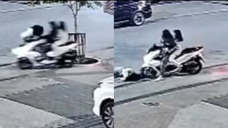 Seorang perempuan tabrak teman sendiri diduga karena cemburu