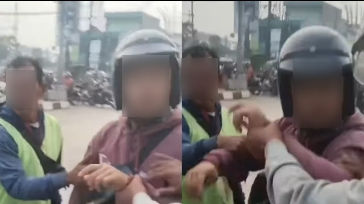 Pria di Cikarang tusuk leher pengendara motor