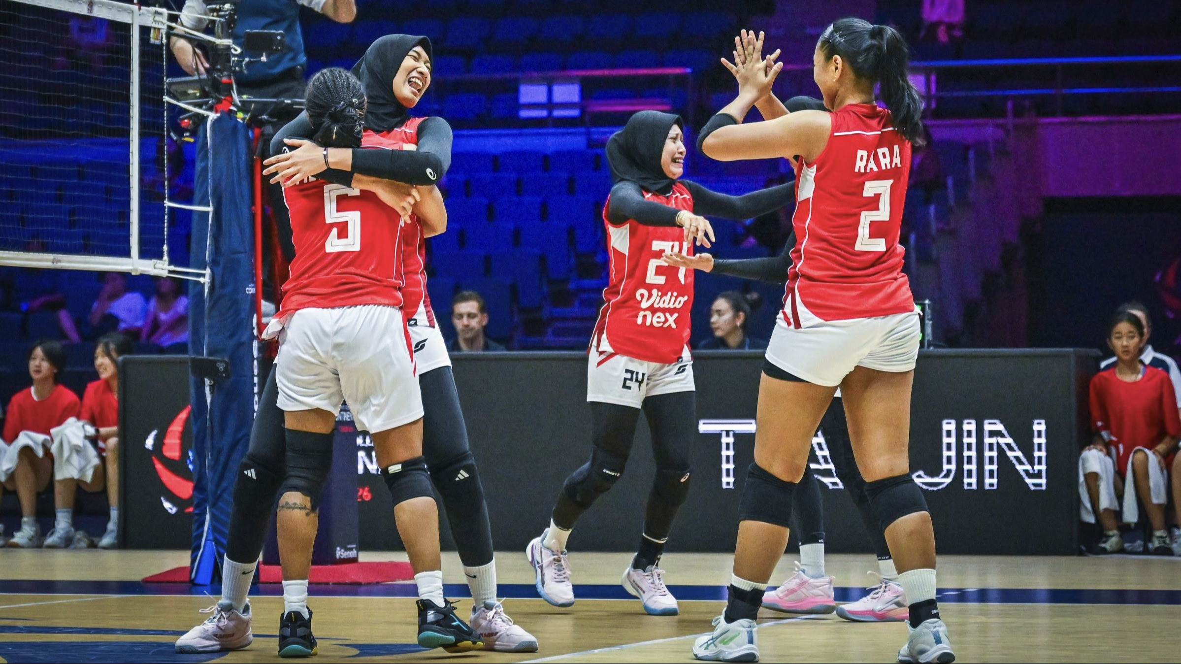 Timnas Voli Putri Indonesia di AVC Women s Continental 2026