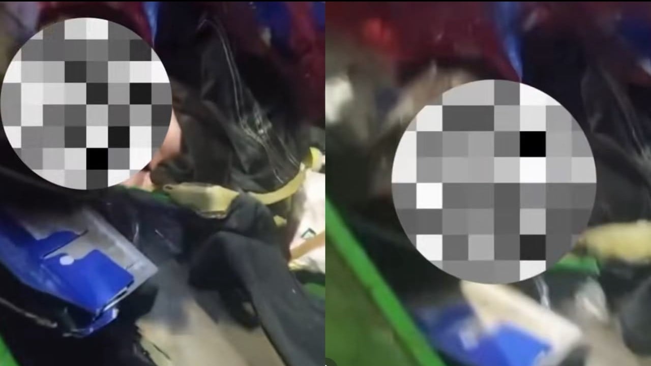 Viral penemuan bayi di tong sampah di Ambon