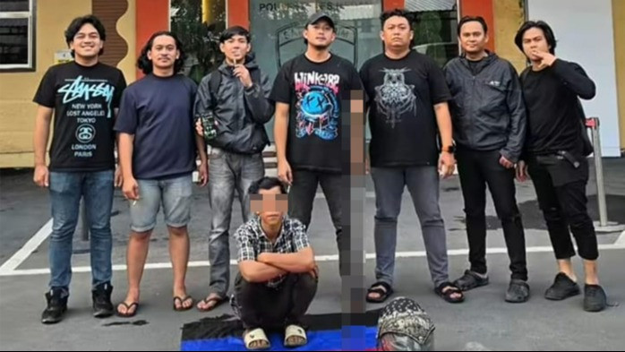 Polrestabes Medan menangkap anggota geng motor Simple Life Mandala