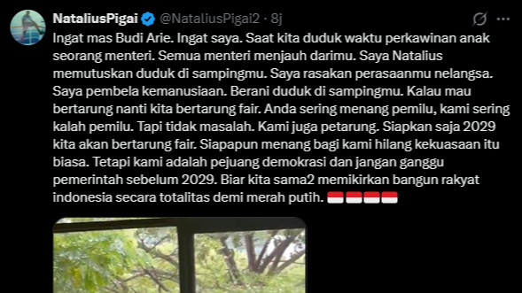 Natalius Pigai tanggapi pernyataan Budi Arie