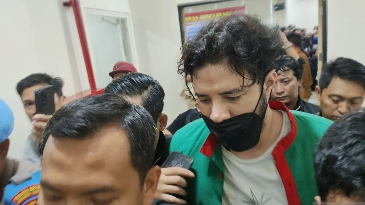 Ammar Zoni saat ditangkap karena narkoba pada 2023