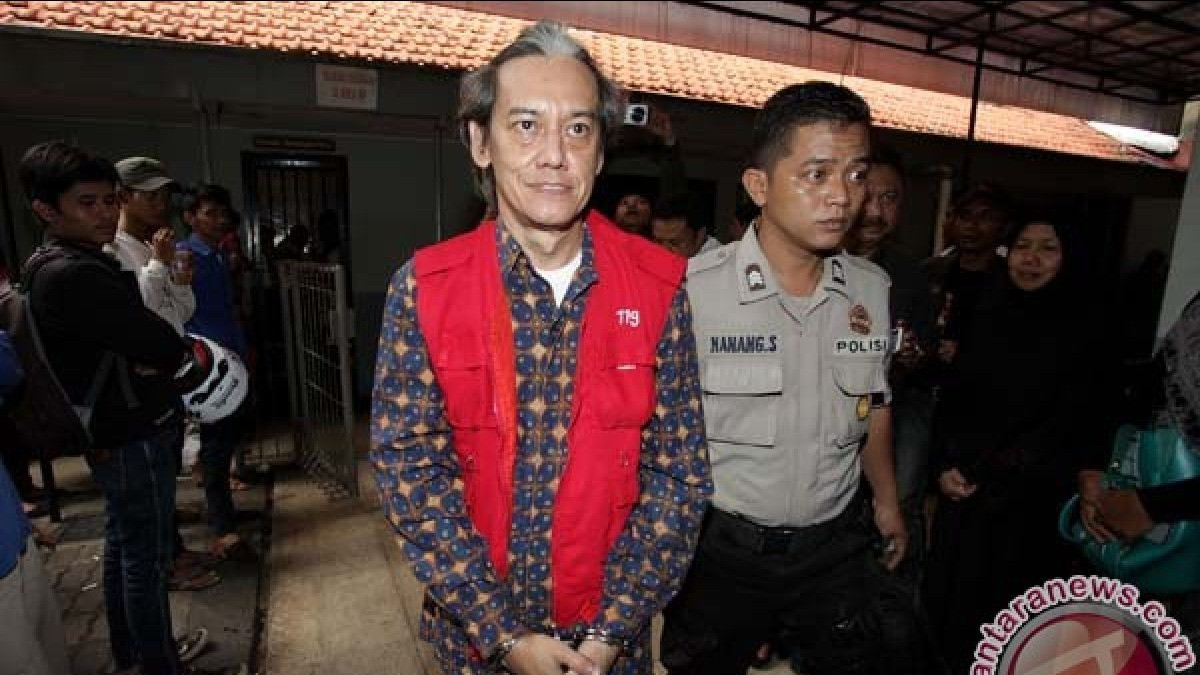Fariz RM saat ditangkap karena narkoba pada 2018