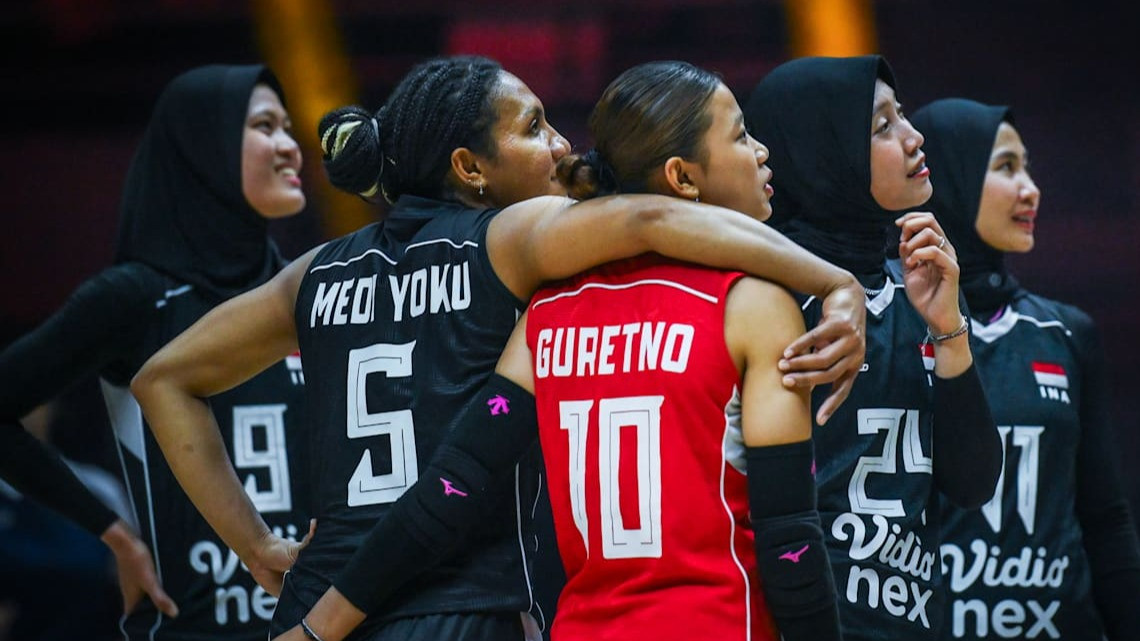 Timnas Voli Putri Indonesia di AVC Women s Continental 2026