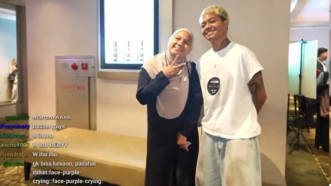 Reza Arap menemui penonton film 